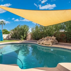 Modern 4BR Oasis with Pool, Huge Yard & Putting Green