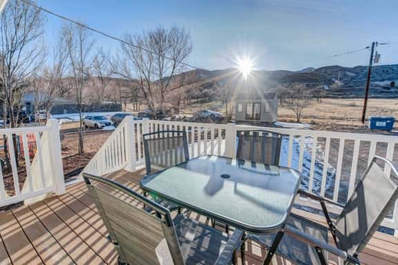 Private Deck with Mountain view | Colorado Springs - Image 1