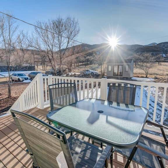 Private Deck with Mountain view | Colorado Springs - Image 1