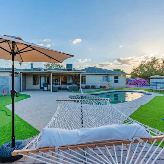 Phoenix Retreat with Pool Pickleball and Mini Golf - Image 1